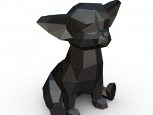 chihuahua figure Modelo de impresión 3D