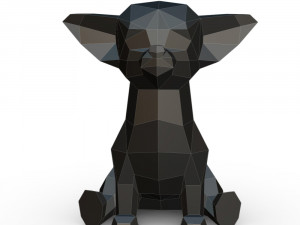 chihuahua figure Modelo de impresión 3D