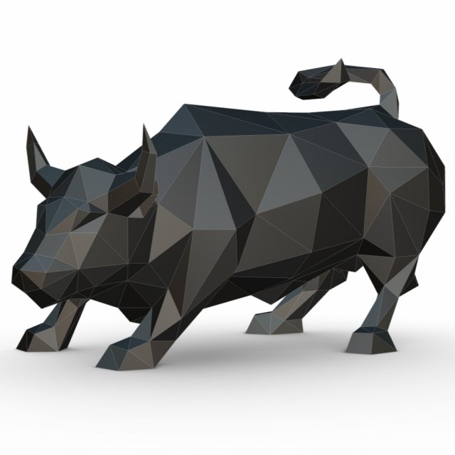 bull figure 3D प्रिंट मॉडल .c4d .max .obj .3ds .fbx .stl .blend 