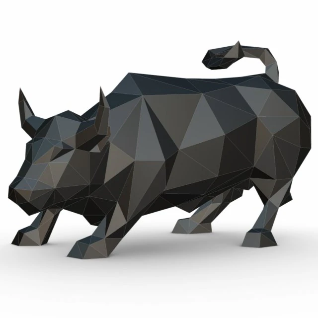 bull figure 3D Print Model .c4d .max .obj .3ds .fbx .stl .blend