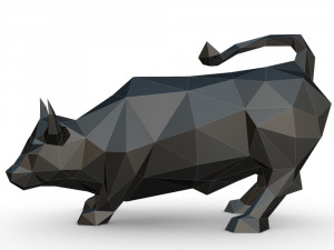 bull figure 3D प्रिंट मॉडल