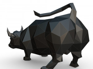 bull figure 3D प्रिंट मॉडल