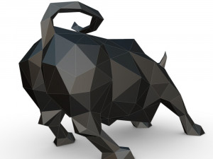 bull figure 3D प्रिंट मॉडल