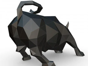 bull figure 3D Print Model