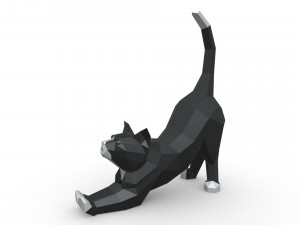 cat figure 3D Print Model