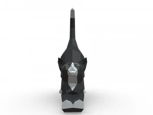 figura di gatto Modello di stampa 3D