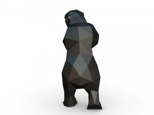 bear figure 3D Print Model