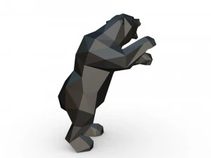 bear figure 3D Print Model