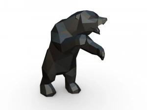 bear figure 3D Print Model