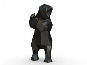 bear figure 3D Print Model