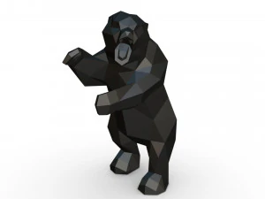 bear figure 3D Print Model