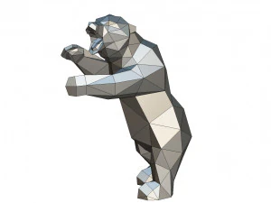 bear figure 3D Print Model