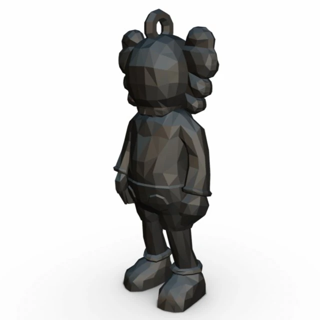 kaws figure 3D Print Model .c4d .max .obj .3ds .fbx .stl .blend 