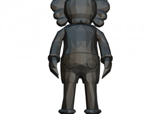 kaws figure 3D 打印模型