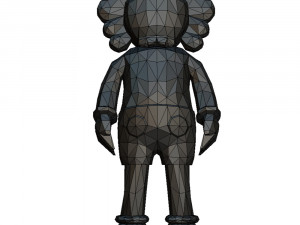 kaws figure 3D 打印模型