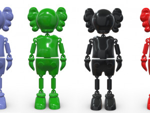 kaws figure 3D Print Model