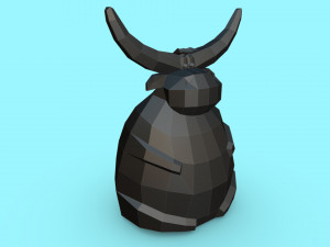 bull figure 5 3Dプリントモデル
