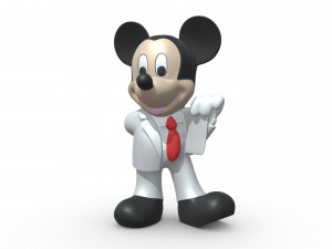 mickey mouse figure 3D Print Model