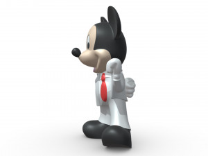 mickey mouse figure 3D प्रिंट मॉडल