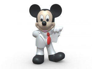 mickey mouse figure 3D प्रिंट मॉडल