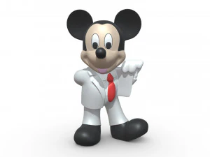 mickey mouse figure 3D Print Model