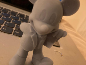 mickey mouse figure 3D प्रिंट मॉडल