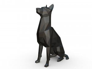 belgian malinois 3D-Druckmodell