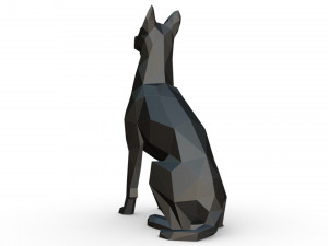 belgian malinois 3Dプリントモデル