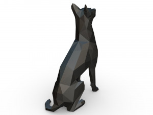 belgian malinois 3Dプリントモデル