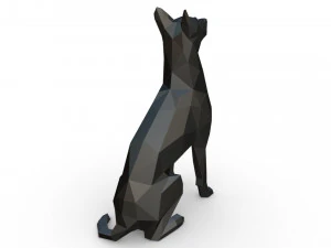 malinois belga Modello di stampa 3D