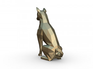 basenji 2 3D 打印模型