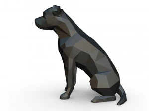 amstaff figure 2 3D Print Model