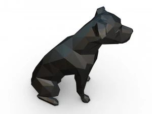 amstaff figure 2 3D Print Model