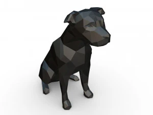 amstaff figure 2 3D Print Model