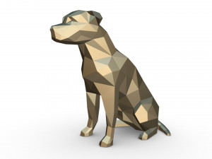 Amstaff figure 3 3D Print Model