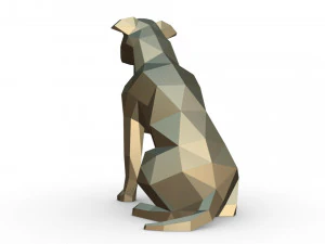 Amstaff figure 3 3D Print Model