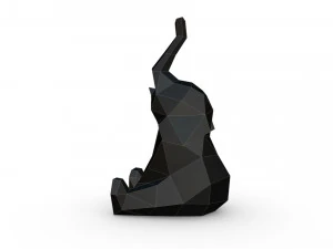 Figura di elefante Modello di stampa 3D