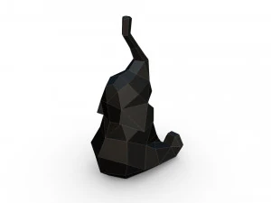 Figura di elefante Modello di stampa 3D