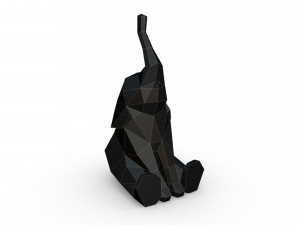Elephant figure 3D Принт Модель