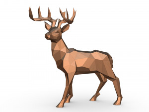 deer Modelo de Impressão 3D