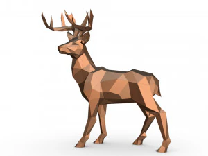 deer 3D Print Model