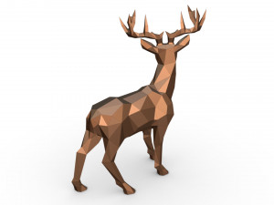 deer 3D Baskı Modeli