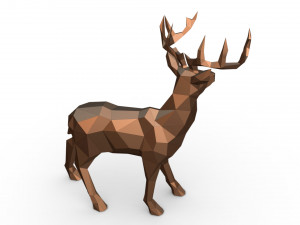 deer 3D Baskı Modeli
