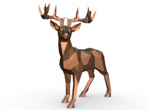 deer 3D Baskı Modeli