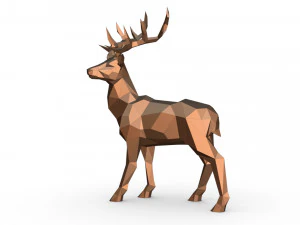 cervo 3 Modello di stampa 3D
