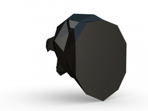 bear head trophy Model do druku 3D