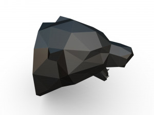 bear head trophy Model do druku 3D
