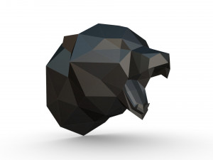 bear head trophy Model do druku 3D