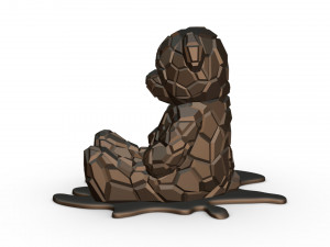 bear figure 3D 打印模型