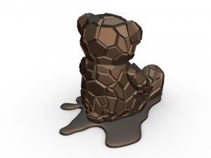 bear figure 3D 打印模型